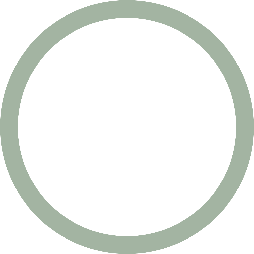 White square with green circle symbolising savings